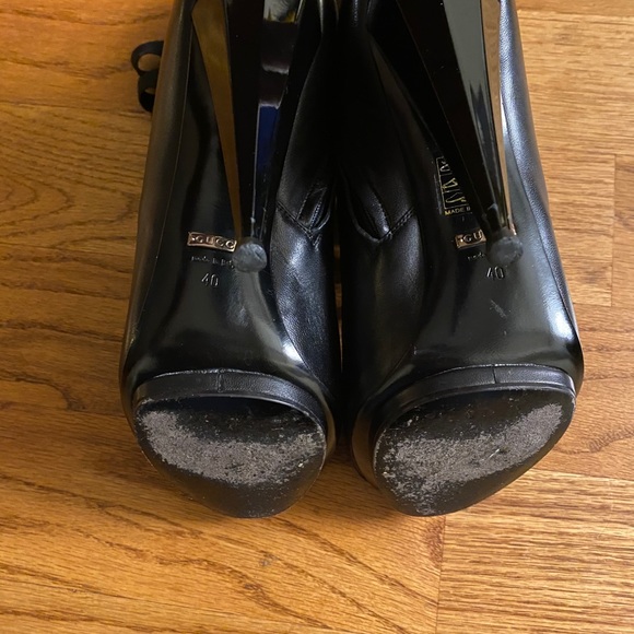 Gucci Strappy Cone Heel Bootie - Picture 8 of 9